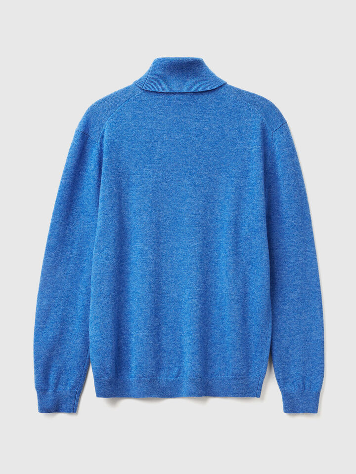 TURTLE NECK SWEATER Men image number 5